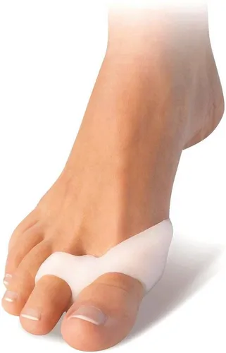 Fußgut Fußpolster Gel-Duo-Ring, Gelpolster, Ballenpolster, Set 2-tlg., Druckentlastung Ballen, Zehentrenner, Zehenfixierung