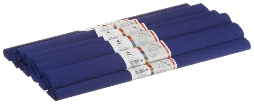Staufen 617150 - Krepppapier 10 Rollen 50 x 250 cm, lappland - blau