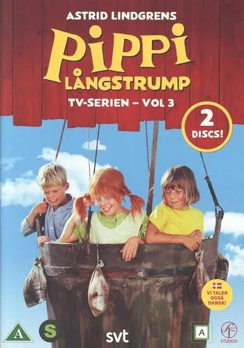 DVD Astrid Lindgren SCHWEDISCH/SWEDISH - Pippi Långstrump Langstrumpf TV-Serie Vol. 3 2