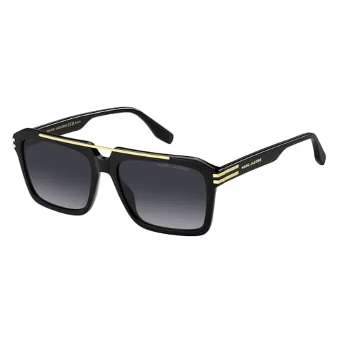 Produktbild MARC JACOBS Herren Marc 752/S Sonnenbrille, schwarz, 57