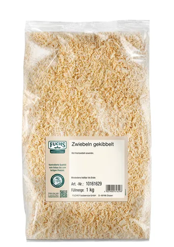 Fuchs Prof Zwiebeln gekibbelt Einzelgewürze 1kg 4027900616298