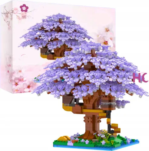 Konstruktionsbausteine Kirschblüten-Set Sakura – 1097 Teile