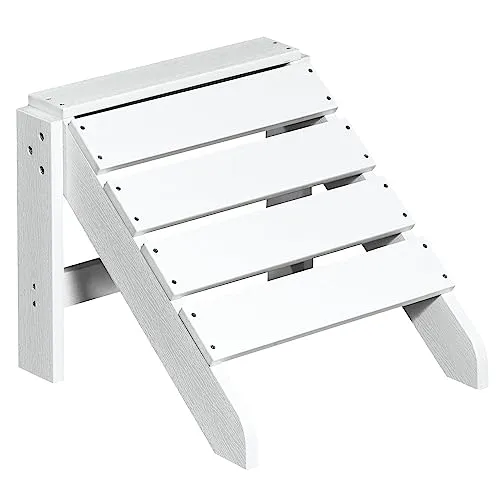 NEG Design Adirondack Fußbank MARCY in weiß von NEG