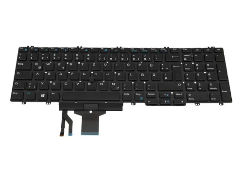 Dell 0GPYGW Original Tastatur DE (deutsch) schwarz mit Mouse-Stick