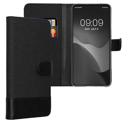 kwmobile Wallet Case kompatibel mit Xiaomi Redmi Note 14 4G (Nicht für 5G)