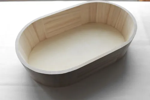 Holzschale Tablett Teller Schale Schüssel Oval Brotkorb Obstkorb Korb