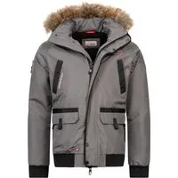 Produktbild Arctic Seven Winterjacke Herren Baumwolle grau, XL