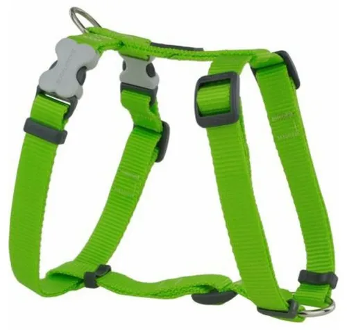 Red Dingo Hunde-Geschirr Hundegeschirr weich 25-39 cm Neongrün
