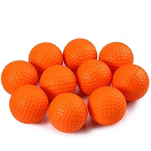 Kofull Golfbälle aus PU-Schaumstoff, für drinnen und draußen, zum Trainieren 42mm, orange 24pcs,