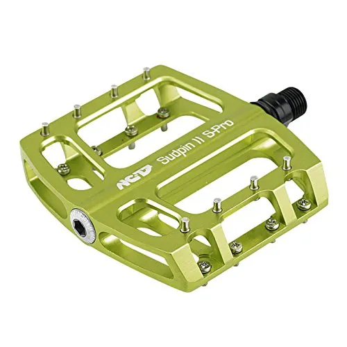 NC-17 Sudpin II S-Pro CNC Plattform Pedale / Fahrrad Pedal MTB / Mountainbike Pedal / BMX Pedal / Gleitlager und Kugellager / Cr-Mo Achse