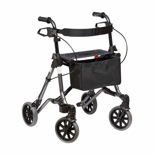 Dietz Taima M-Eco Rollator - mit Rückengurt und Tasche, komfortable Unterstützung für mehr Mobilität