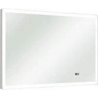 LED Badspiegel mit Uhr pelipal Filo Rustico 70x110 cm IP44
