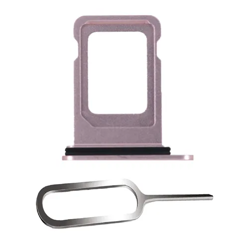 iPHONE 15 / Plus SIM KARTEN HALTER TRAY ADAPTER FACH STECKER SLOT PIN PINK