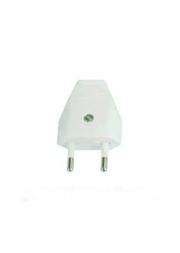 Bachmann 900.011 Euroflachstecker Schraubanschluss weiss (VPE:3)