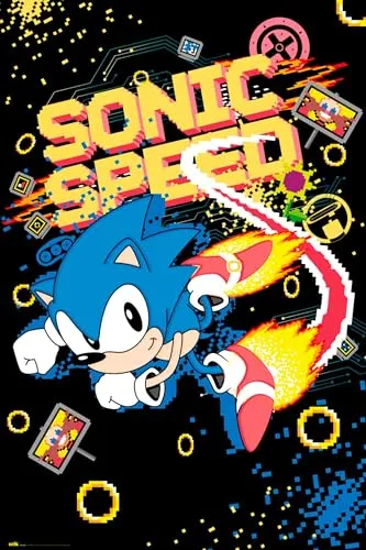 Produktbild Erik Poster Sonic Speed