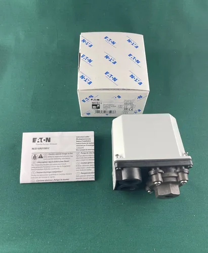 Eaton MCS11 Druckwächter 1-polig 230V - Drucküberwachung für flüssige und gasförmige Medien, IP65, einstellbarer Einschaltdruck von 0 bis 10,4 bar, ideal für präzise Druckregelung in industriellen Anwendungen.