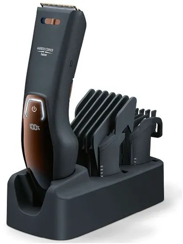 Beurer HR 5000 Haarschneider - Hochwertige Edelstahlklinge, 11 Schnittlängen, 60 Minuten Akkubetrieb und Schnellladefunktion
