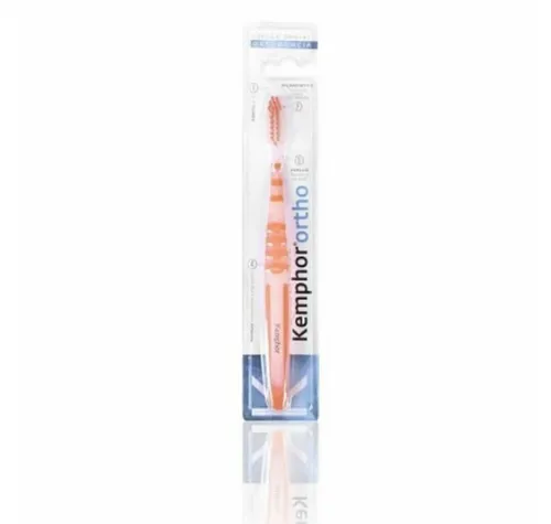 Kemphor Zahnbürste Ortho Kieferorthopädische Zahnbürste