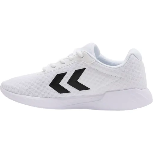 hummel Unisex-Erwachsene Legend Breather Sneaker, White, 36 EU - Damen-Sneaker mit atmungsaktivem Design, perfekt für den Alltag und bietet hohen Tragekomfort mit schmaler Passform.