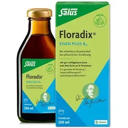 FLORADIX Eisen plus B12 vegan Tonikum 250 ml
