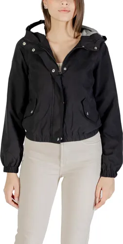 JDY Langjacke (1-St) - Funktionsjacke aus 88% Polyester und 12% Polyamid, ideal für wechselhafte Wetterbedingungen mit praktischen Patten- und Klappentaschen für zusätzlichen Stauraum.