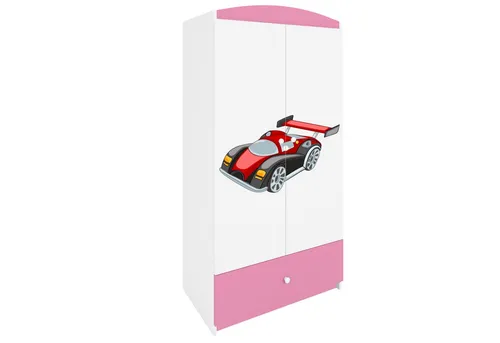 Raumhirsch Furniture Kinderkleiderschrank Rennwagen - Kleiderschrank für Kinder mit Ablagefächern - Kreativer Kinderkleiderschrank im Rennwagen-Design für Jungen. Mit 4 Ablagefächern und einer stabilen Kleiderstange bietet er viel Platz und Ordnung für die kleinen Abenteurer. Robuste Verarbeitung und kindgerechte Farben machen ihn zum idealen Möbelstück im Kinderzimmer.