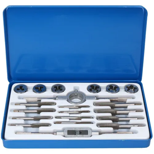 BSF Gewindebohrer- und Schneideisen-Set 20-teilig British Standard Fine 3/16