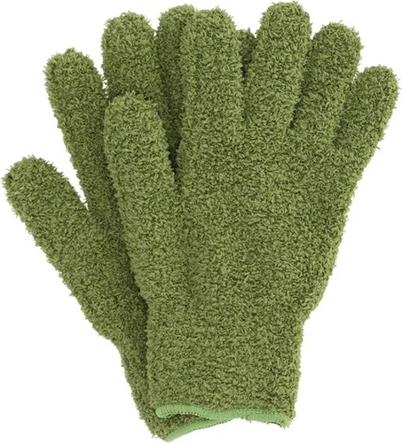 Esschert Design Pflanzen-Staubhandschuhe Grün