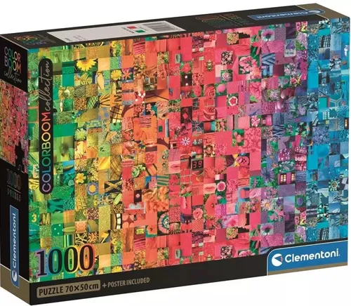 Clementoni - Puzzle Colorboom: Collage - 1000 dielov