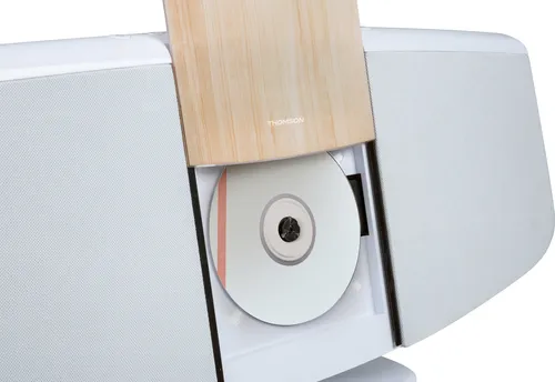 Thomson Micro-Stereoanlage MIC401BT - Bluetooth Stereo-System mit Equalizer, Radiowecker und CD-Spieler, inklusive Fernbedienung und AUX-IN für MP3-Player