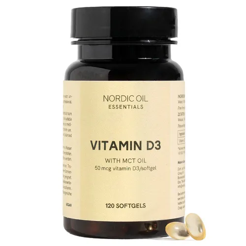 Nordic Oil Vitamin D3 Kapseln