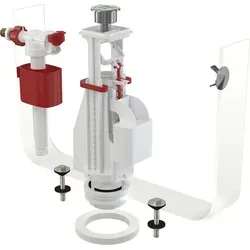 Alcadrain Spülgarnitur mit Doppeltaste SA08AK 3/8