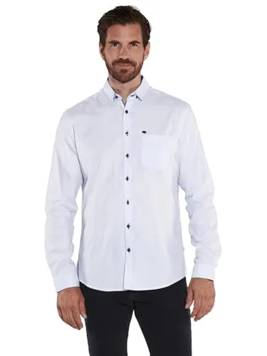 engbers Herren Herren Hemd Uni, Hellblau, 35784, Hellblau in Größe XXL