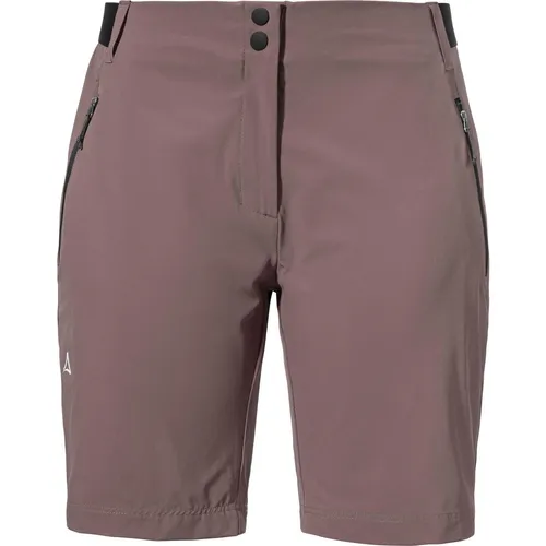 Schöffel Damen Shorts Style Blaustein WMS - Leichte Wanderhose aus recyceltem Material mit 4-Wege-Stretch für optimale Bewegungsfreiheit. Schnell trocknend und ideal für Abenteuer in der Natur.