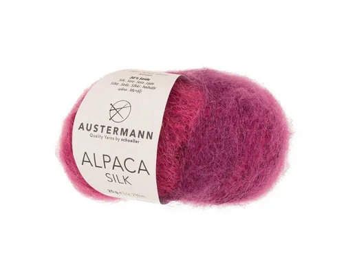 Austermann Wolle Austermann Alpaca Silk Häkelwolle, 210,00 m, edel, chic, elegant
