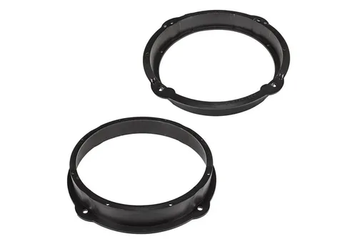 tomzz Audio Lautsprecherringe für Audi A1 A3 A4 A5 A6 A7 A8 Q2 Q3 Q5 - Auto-Lautsprecher Adapter für den einfachen Austausch der Werkslautsprecher gegen hochwertige Marken-Speaker, passend für zahlreiche Audi-Modelle ohne Bose Soundsystem.