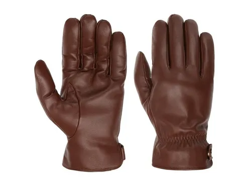 Stetson Conductive Lederhandschuhe - Elegante Herrenhandschuhe für Herbst und Winter - Mode-Stirnbänder für Frauen. Diese Handschuhe aus weichem Ziegenleder bieten nicht nur einen eleganten Look, sondern sind auch touchscreen-kompatibel für optimale Funktionalität.
