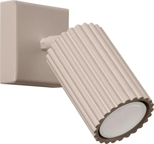 Spot Lampe Aluminium verstellbar IP20 Taupe GU10 Modern