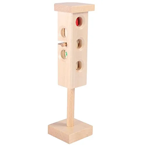 Verkehsampel Ampel aus Holz