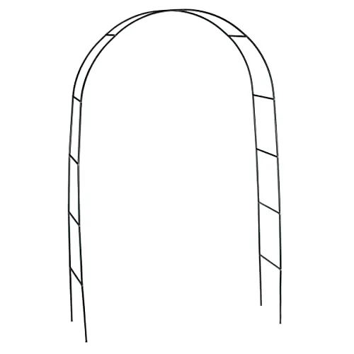 Metall Rosenbogen 240cm hoch - Torbogen Gartenbogen Rankhilfe Spalier P-4417