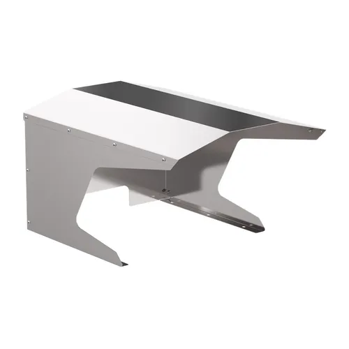 Edelstahl Mähroboter Garage Schutz für Rasenroboter Carport Dach KÖNIGSPROD M - Rasenmäher-Zubehör aus robustem Edelstahl, schützt Ihren Mähroboter vor Witterungseinflüssen und sorgt für eine längere Lebensdauer.