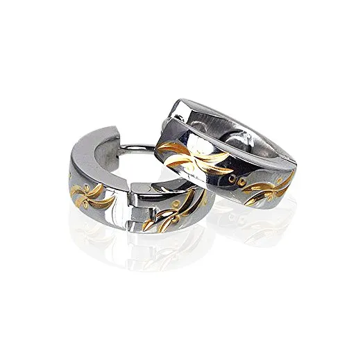 Energie Magnet Creolen bicolor Maiju von Energetix 4you von ENERGETIX-4YOU