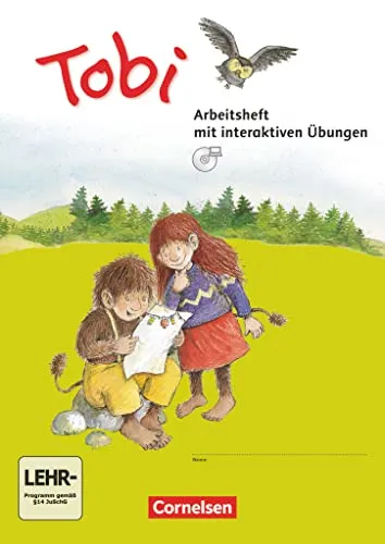 Tobi - Ausgabe 2016: Arbeitsheft - Mit interaktiven Übungen auf DVD-ROM