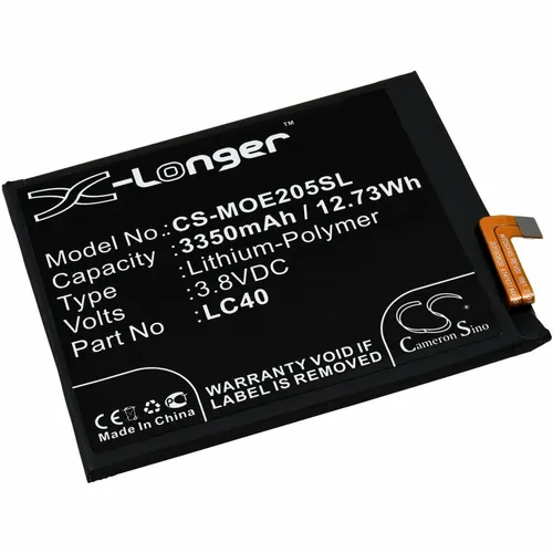Akku für Smartphone, Handy Motorola Moto E7 3,8V 3350mAh/12,7Wh Li-Polymer Schwa