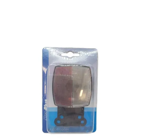 ProPlus Anhänger Positionsleuchte rot/weiß 66x62mm mit Rückstrahler mit Pendel im