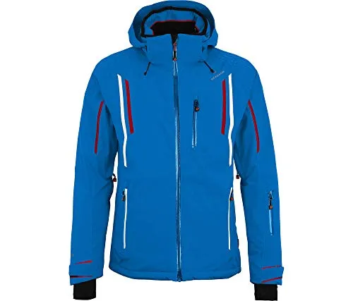 Bergson Skijacke RILEY Herren Skijacke, warm wattiert, wasserdicht (20000 mm), Langgrößen, b blau lang | 114