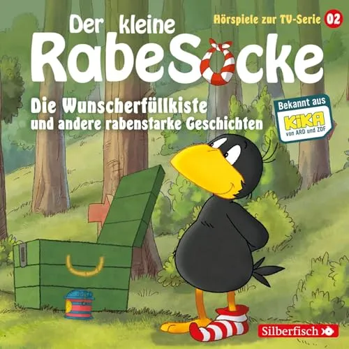 Die Wunscherfüllkiste, Der Waldgeist, Haltet den Dieb! (Der kleine Rabe Socke - Hörspiele zur TV Serie 2): 1 CD