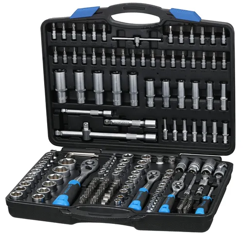 SW Stahl 07630L - 171 teilig Werkzeugkasten Steckschlüsselsatz - Werkzeug-Sets mit 171 Teilen, ideal für vielseitige Anwendungen. Robuste Chrom Vanadium Qualität für Langlebigkeit und Zuverlässigkeit.