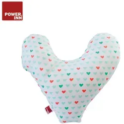POWER INN® Brustkissen Hope | Weiß mit Herzen | Stützkissen von POWER INN