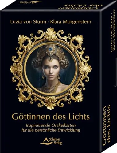 Göttinnen des Lichts - Inspirierende Orakelkarten für die persönliche Entwicklung - Frauenkörper - Set mit 45 Karten und Buch zur Förderung der persönlichen Entwicklung und inneren Stärke.